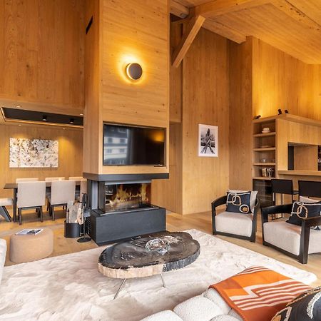Ecrin Blanc - Appartement Haut De Gamme - Balcon Avec Vue - Centre De Megève Εξωτερικό φωτογραφία