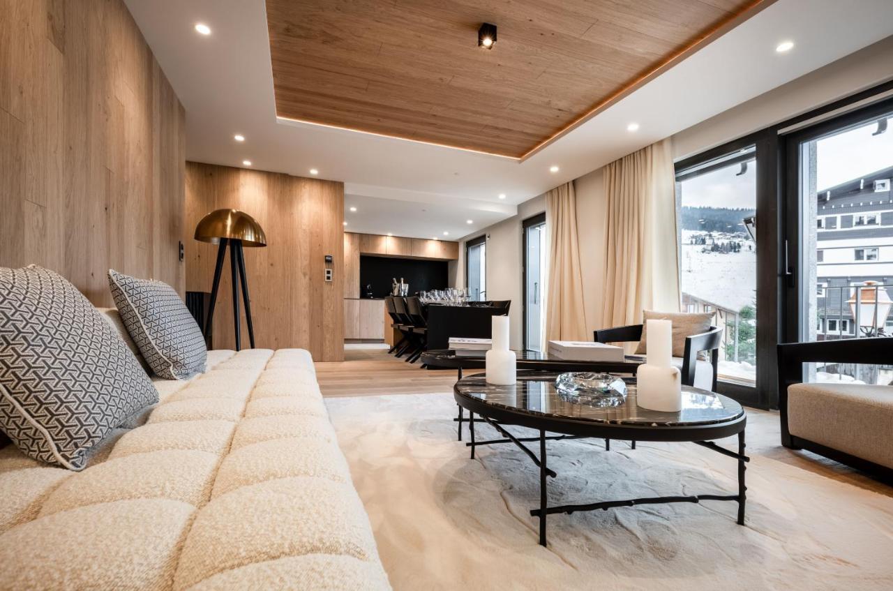Ecrin Blanc - Appartement Haut De Gamme - Balcon Avec Vue - Centre De Megève Εξωτερικό φωτογραφία