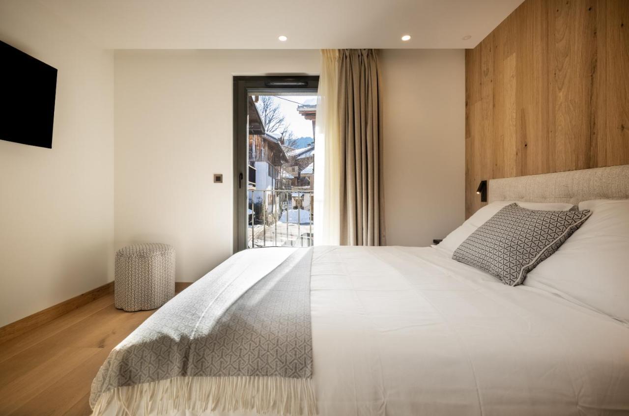 Ecrin Blanc - Appartement Haut De Gamme - Balcon Avec Vue - Centre De Megève Εξωτερικό φωτογραφία