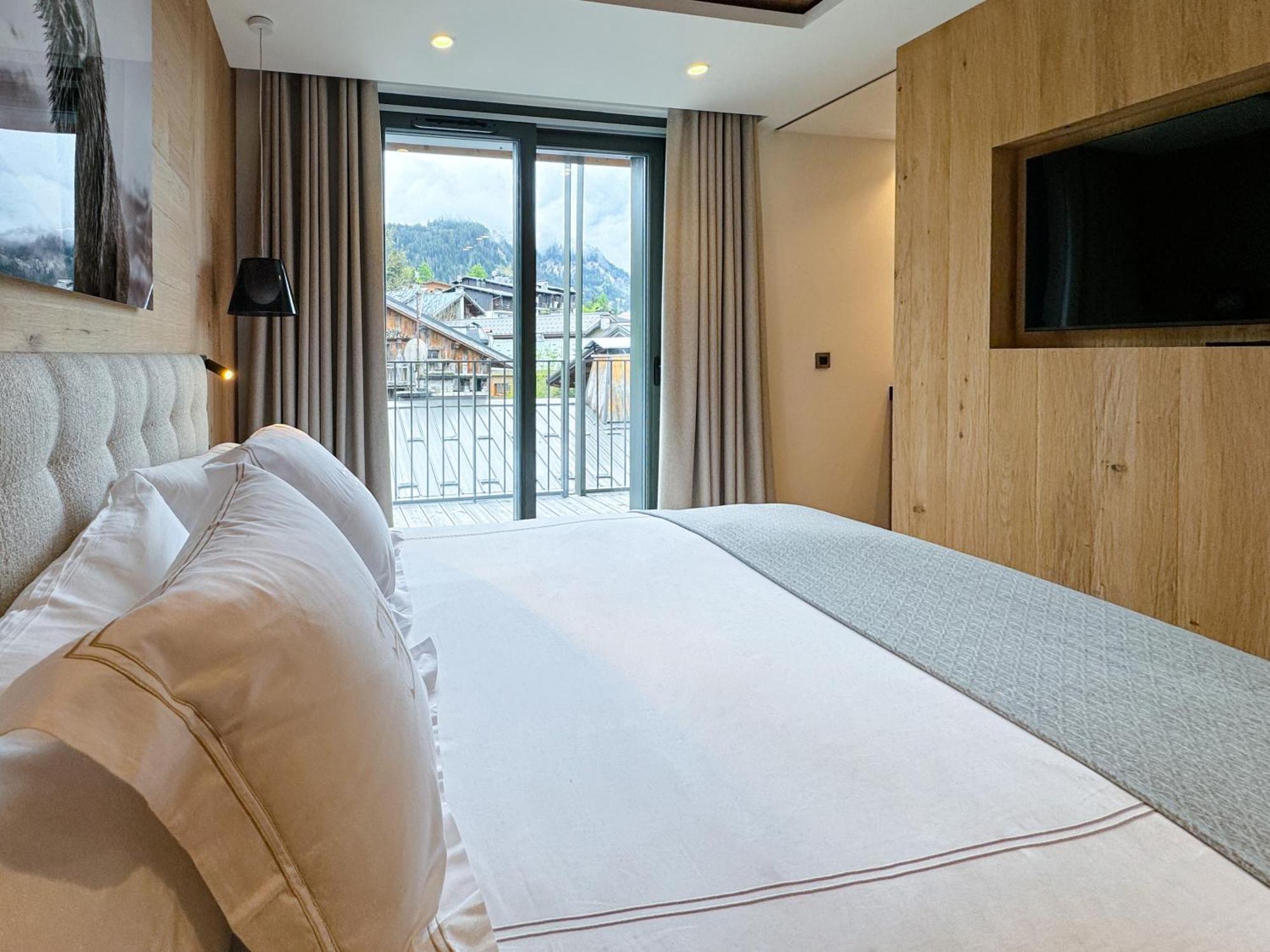 Ecrin Blanc - Appartement Haut De Gamme - Balcon Avec Vue - Centre De Megève Εξωτερικό φωτογραφία