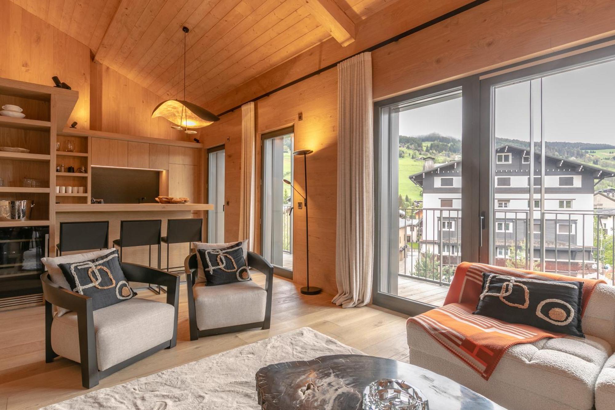Ecrin Blanc - Appartement Haut De Gamme - Balcon Avec Vue - Centre De Megève Εξωτερικό φωτογραφία